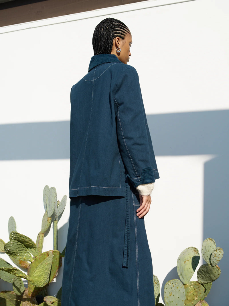 Ollie Jacket in Sea Moss