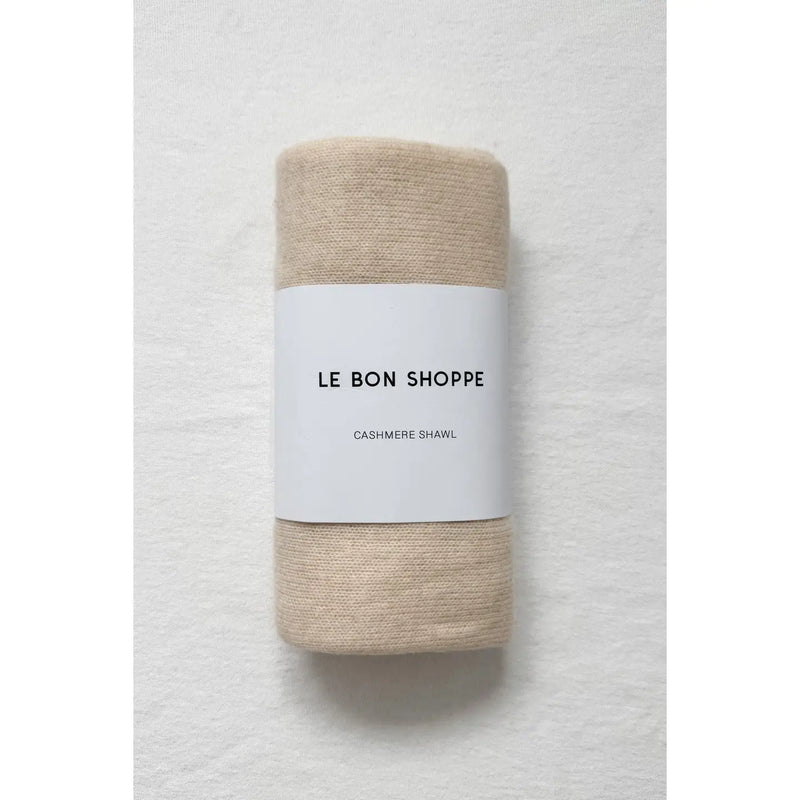 Cashmere Shawl in Oatmeal