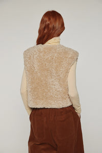 Reversible Fur Mela Vest