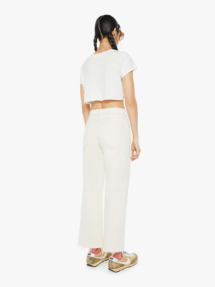 The Mid Rise Maven Ankle Fray in Act Natural