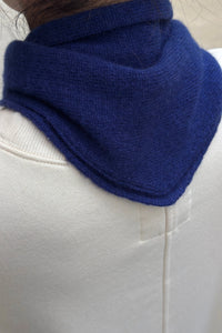 Cashmere Bandana in Navy
