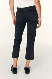 Easy Army Trouser in Washed Black