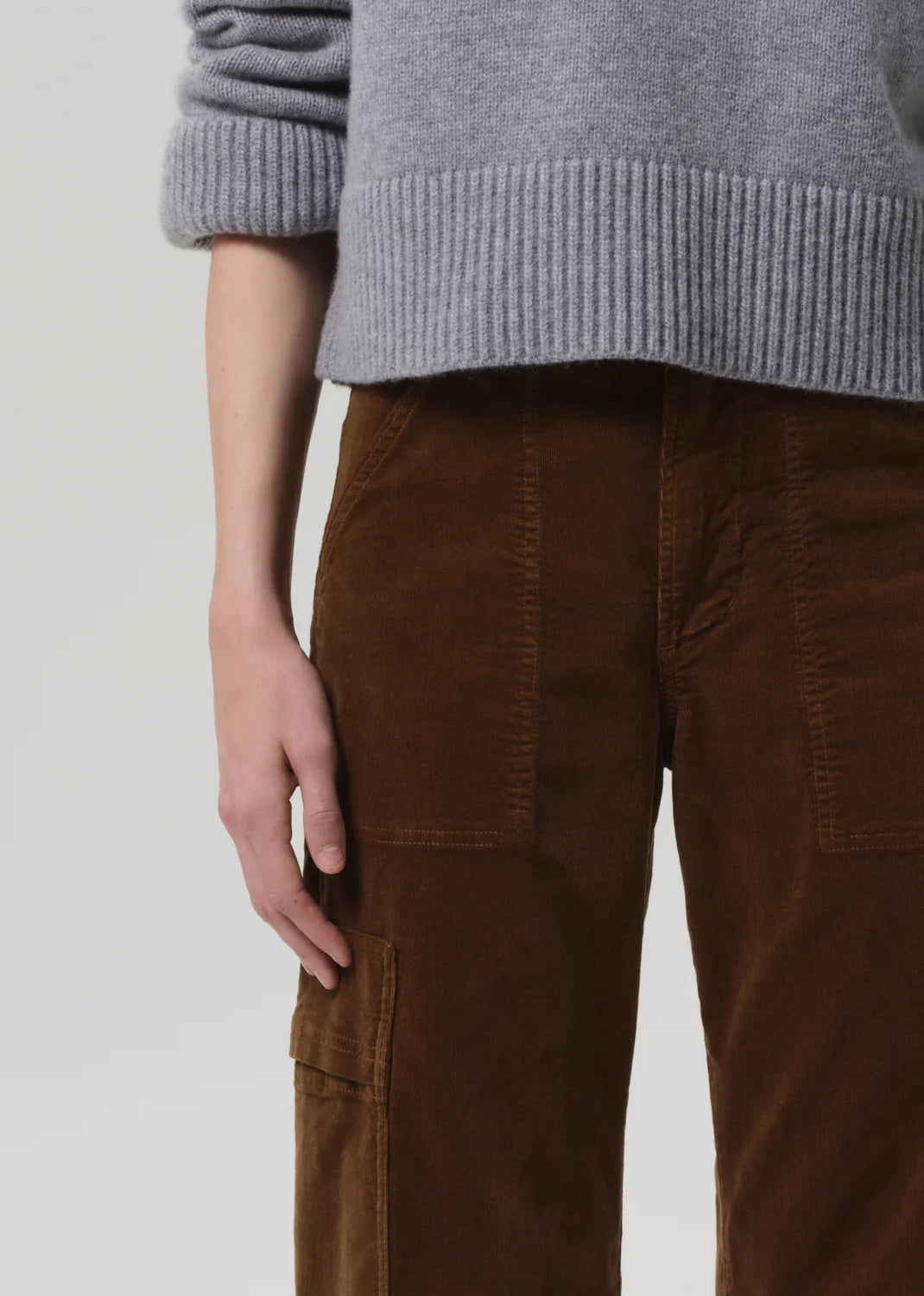 Marcelle Low Slung Cargo in Manuka