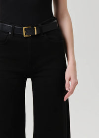 Lyra Long Wide Leg in Plush Black