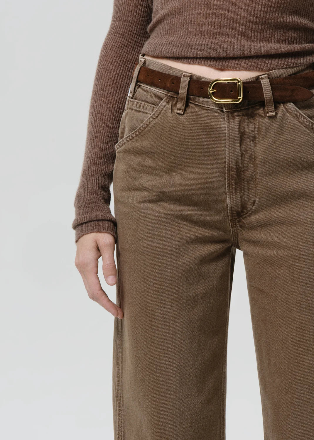 Miro Full Length Deck Pant in Cocoa