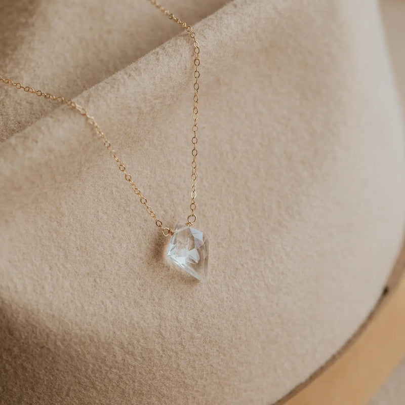 Crystal Dagger Necklace