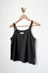 Dana Organic Cami in Vintage Black