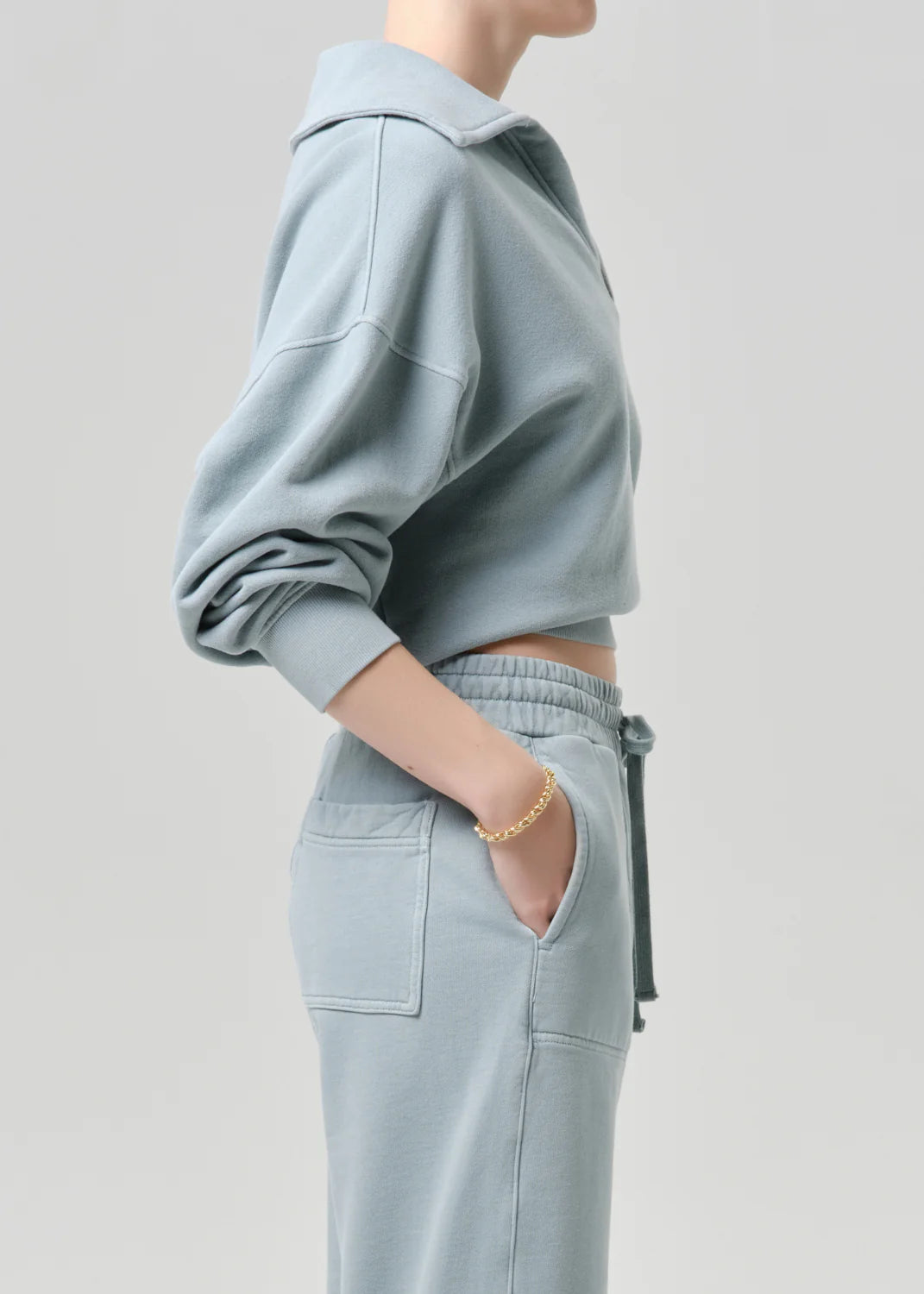 Trapeze Pullover in Sea Glass