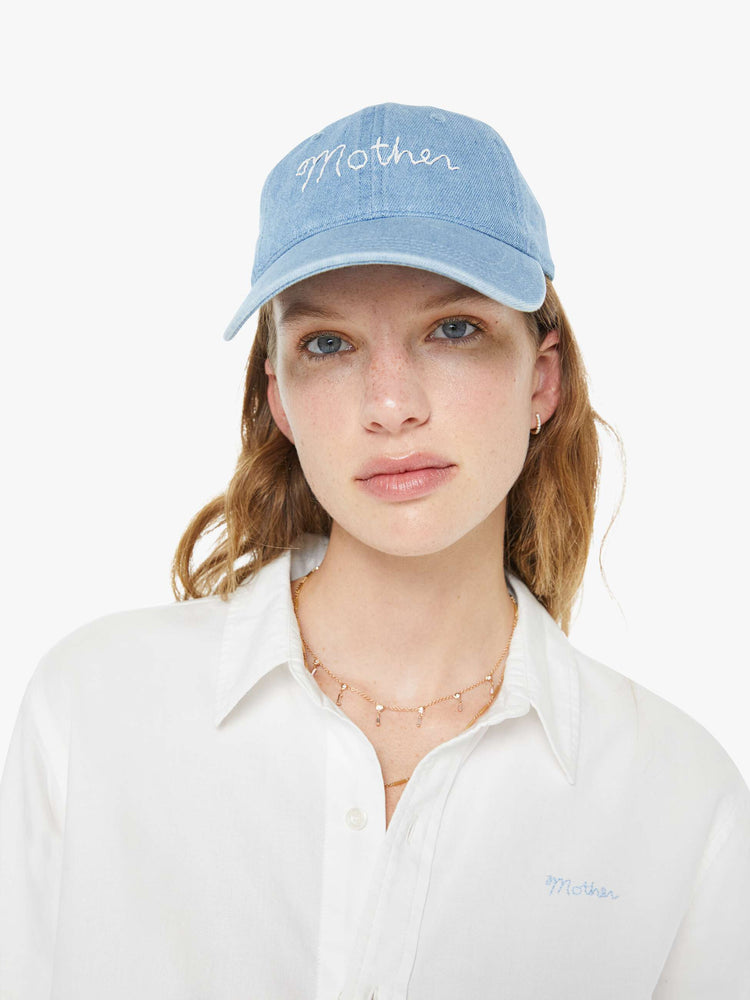 Hats Off in Denim Baby Blue