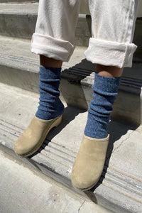 Snow Socks in Denim