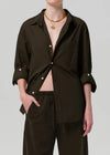 Kayla Shirt in Dark Olive
