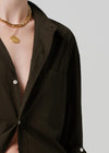 Kayla Shirt in Dark Olive