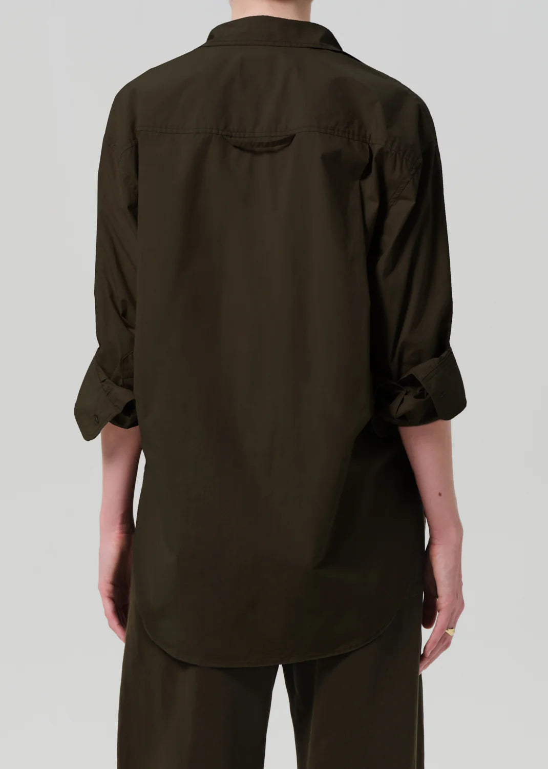 Kayla Shirt in Dark Olive