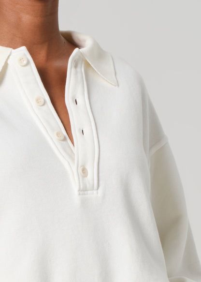 Remi Collared Pullover in Pashmina