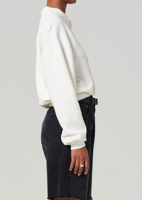 Remi Collared Pullover in Pashmina