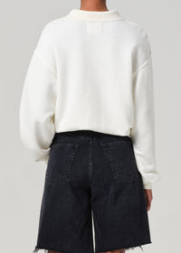 Remi Collared Pullover in Pashmina