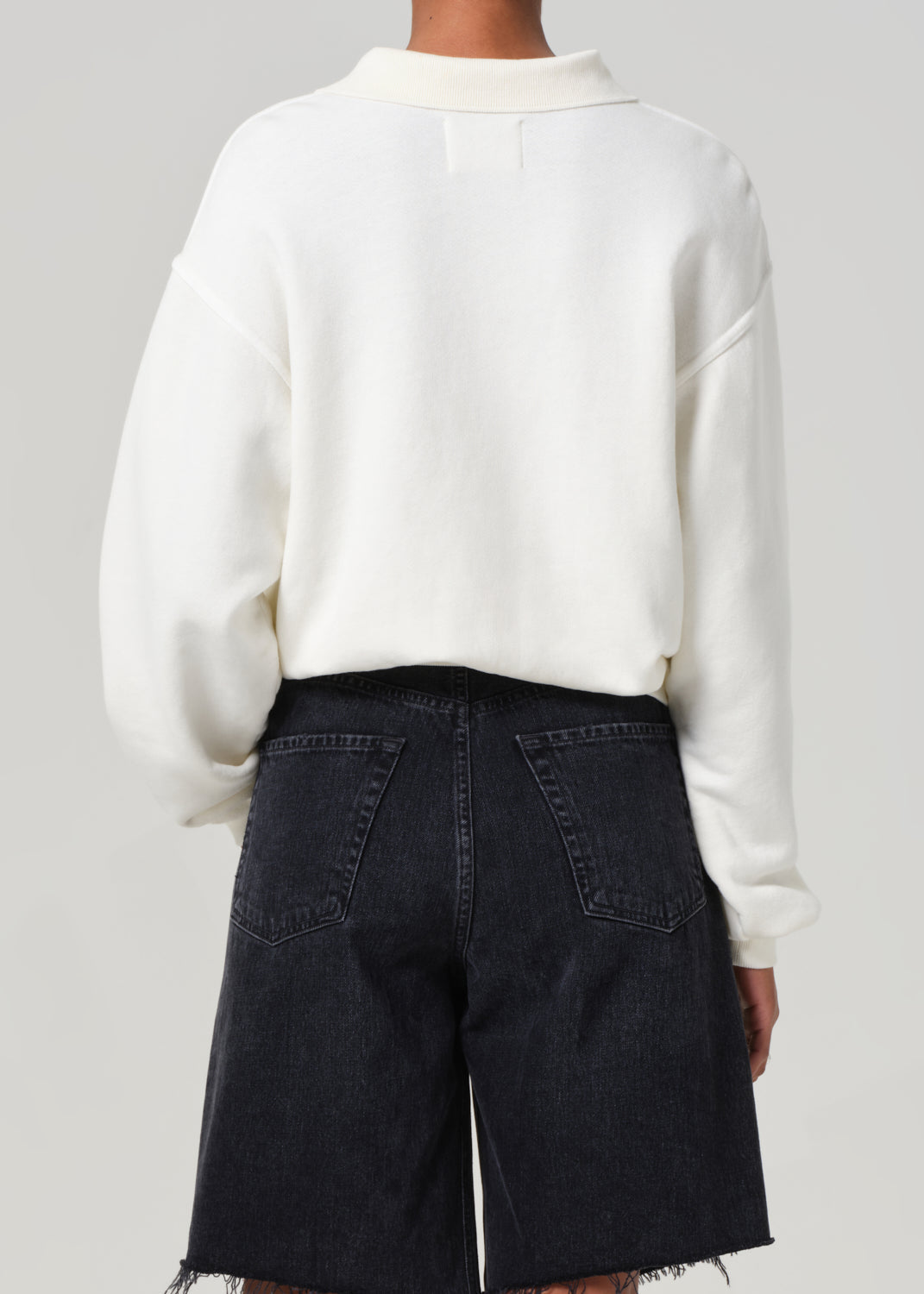 Remi Collared Pullover in Pashmina