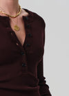 Varra Henley in Mahogany