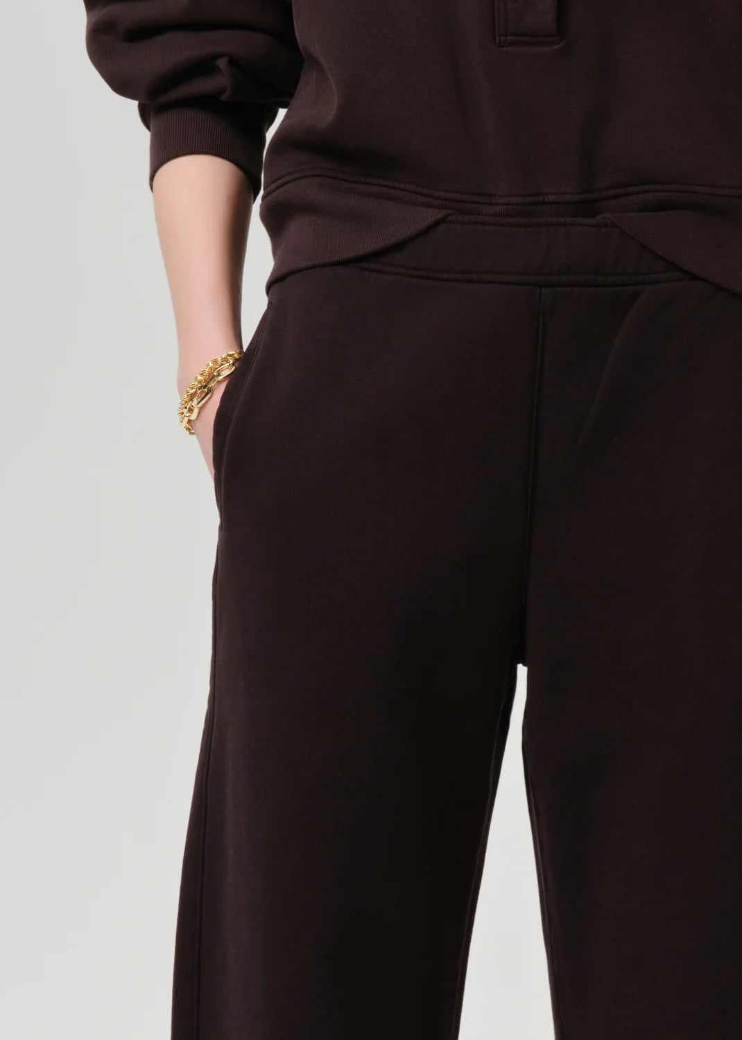 Miro Sweatpant in Chocolate