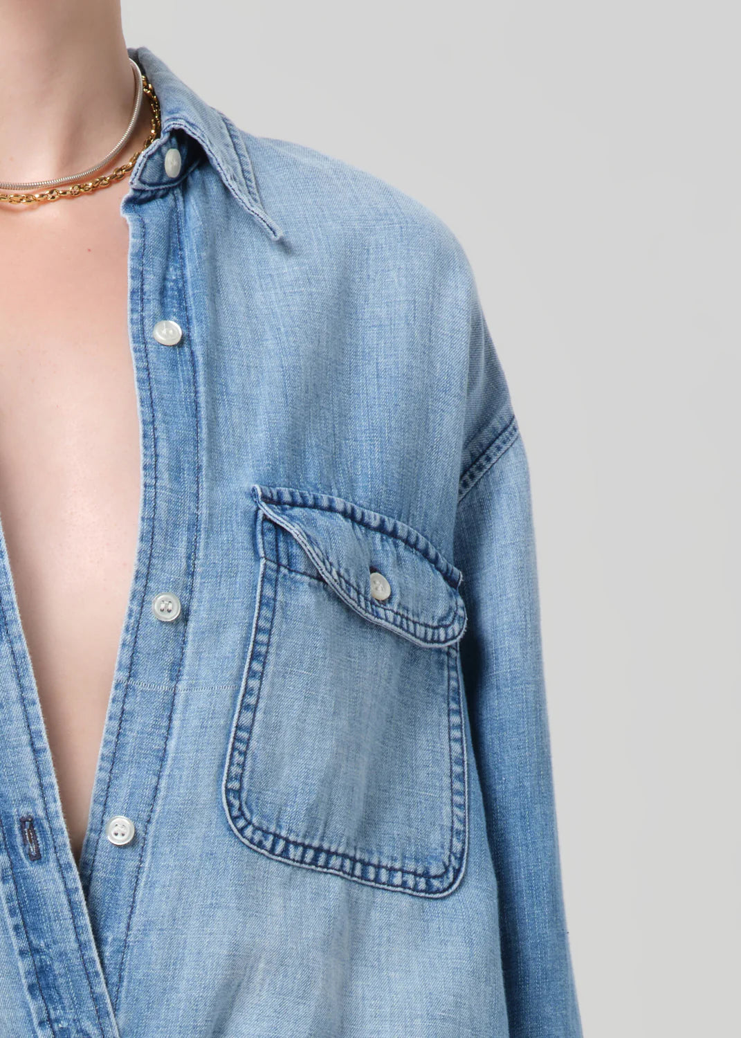 Emjay Double Pocket Shirt in Vega