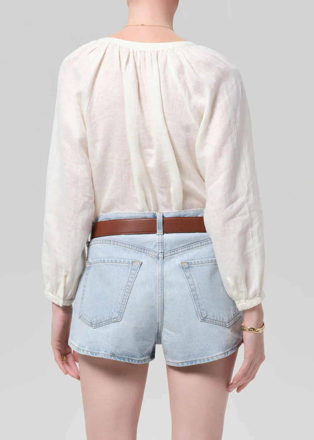 Paro Blouse in Vanilla