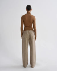 Pascale Turtleneck in Honeycomb