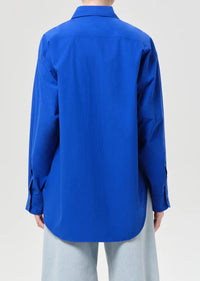 Sona Shirt in Cobalt