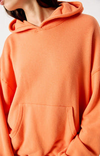 Atubay Hoodie in Clementine