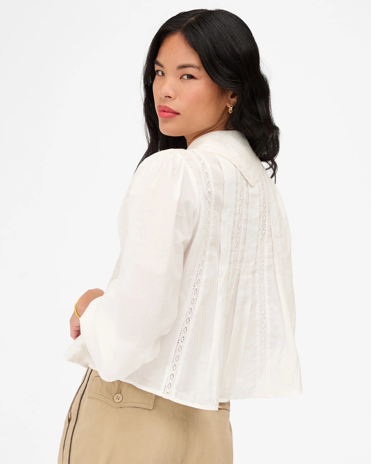Amelie Blouse in Cream