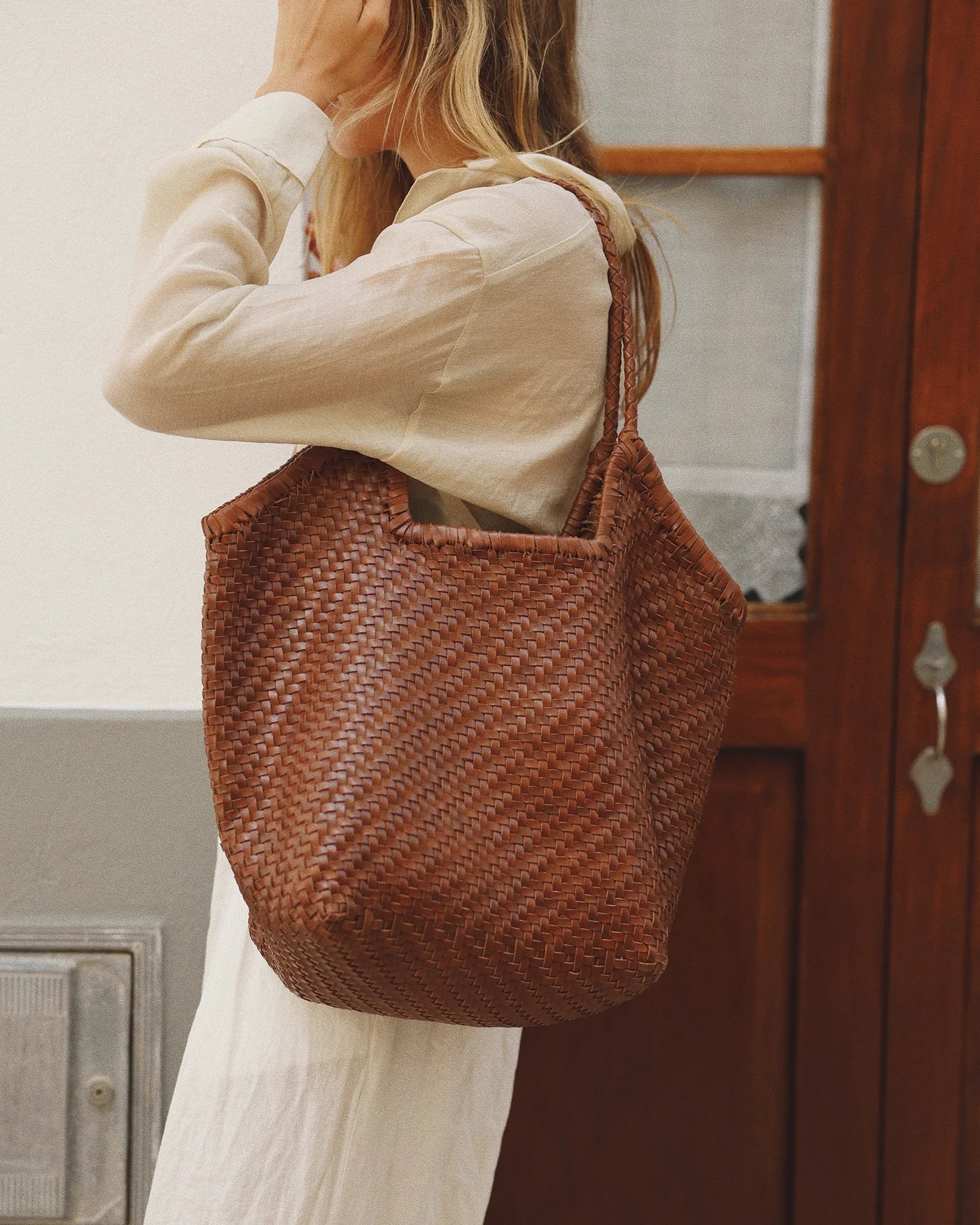 Selene Tote in Sienna