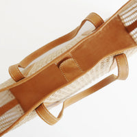 Margot Bag in Large Caramel Rattan