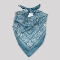 Cotton Bandana in Faded Blue