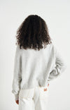 The Damsville Cardigan in Heather Grey