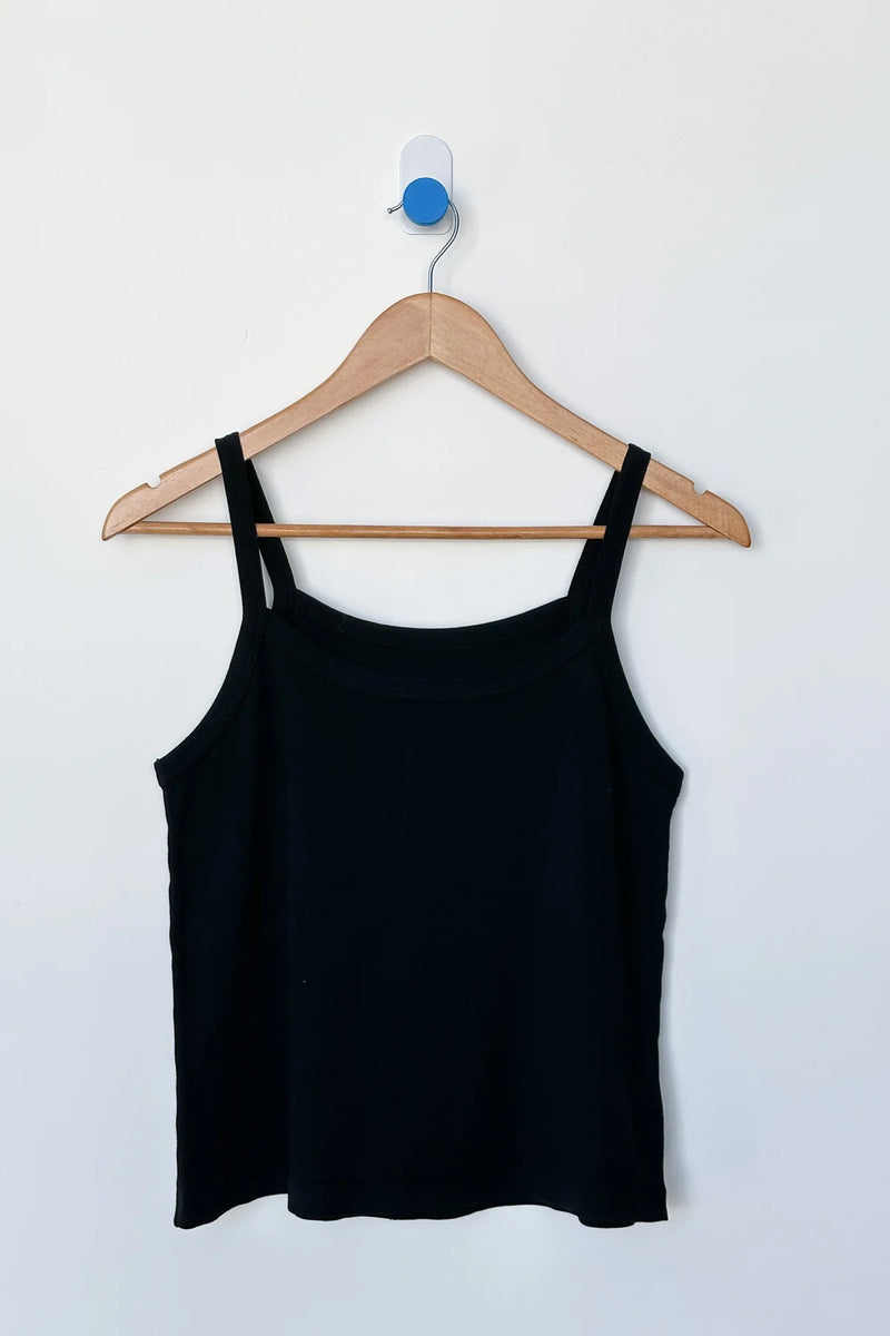 Dana Organic Cami in Black