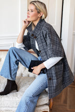 Reversible Topper in Arlo Plaid