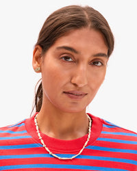 Enamel Sardine Chain Necklace