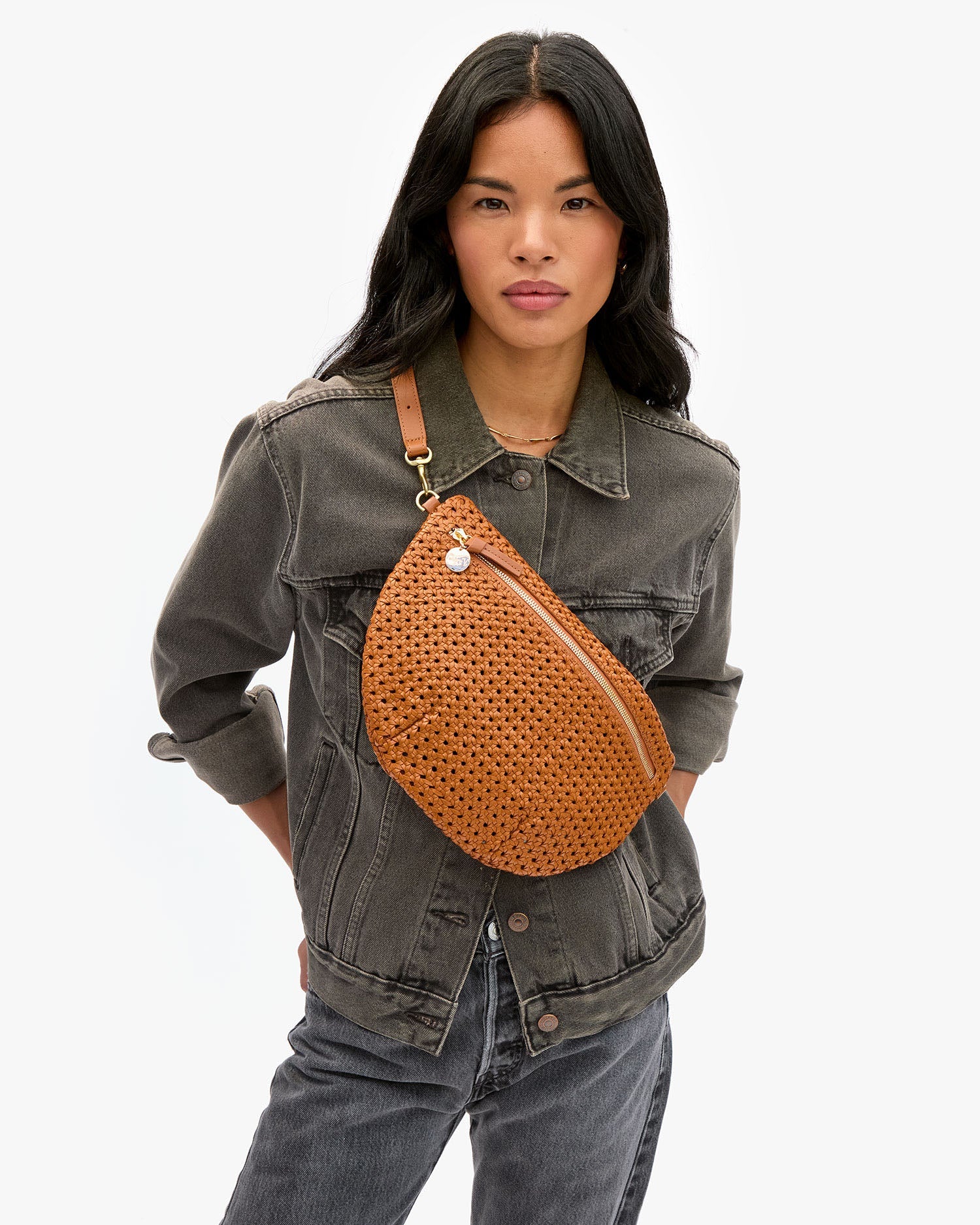 Grande Fanny in Tan Rattan