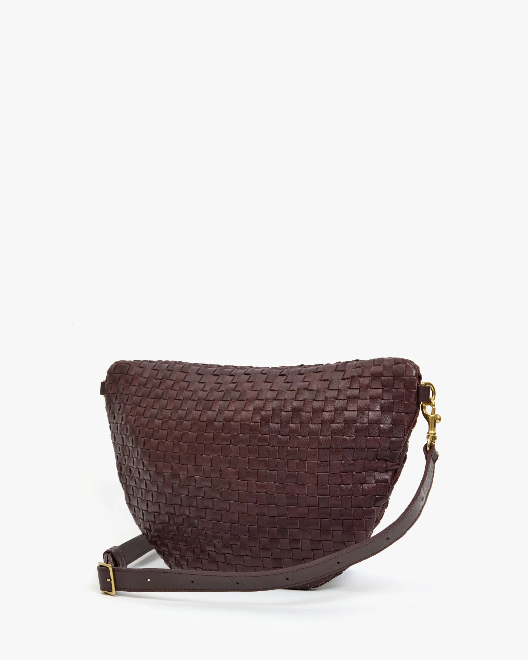 Grande Fanny in Tobacco Woven Checker
