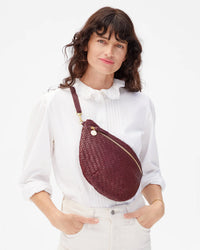 Grande Fanny in Cassis Zig Zag