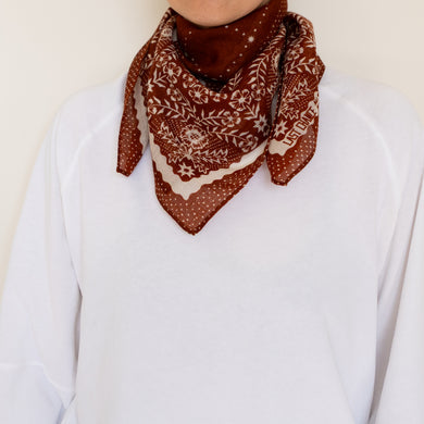 Wool Bandana in Sequoia