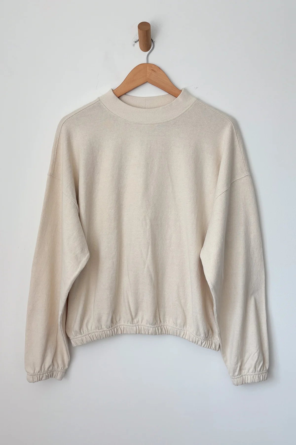 Daisy Long Sleeve Top in Naturel