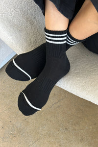Girlfriend Sock in Black