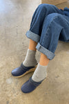 Cloud Socks in Heather Grey