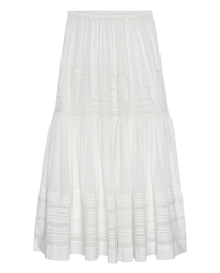 The Victorian Skirt in White