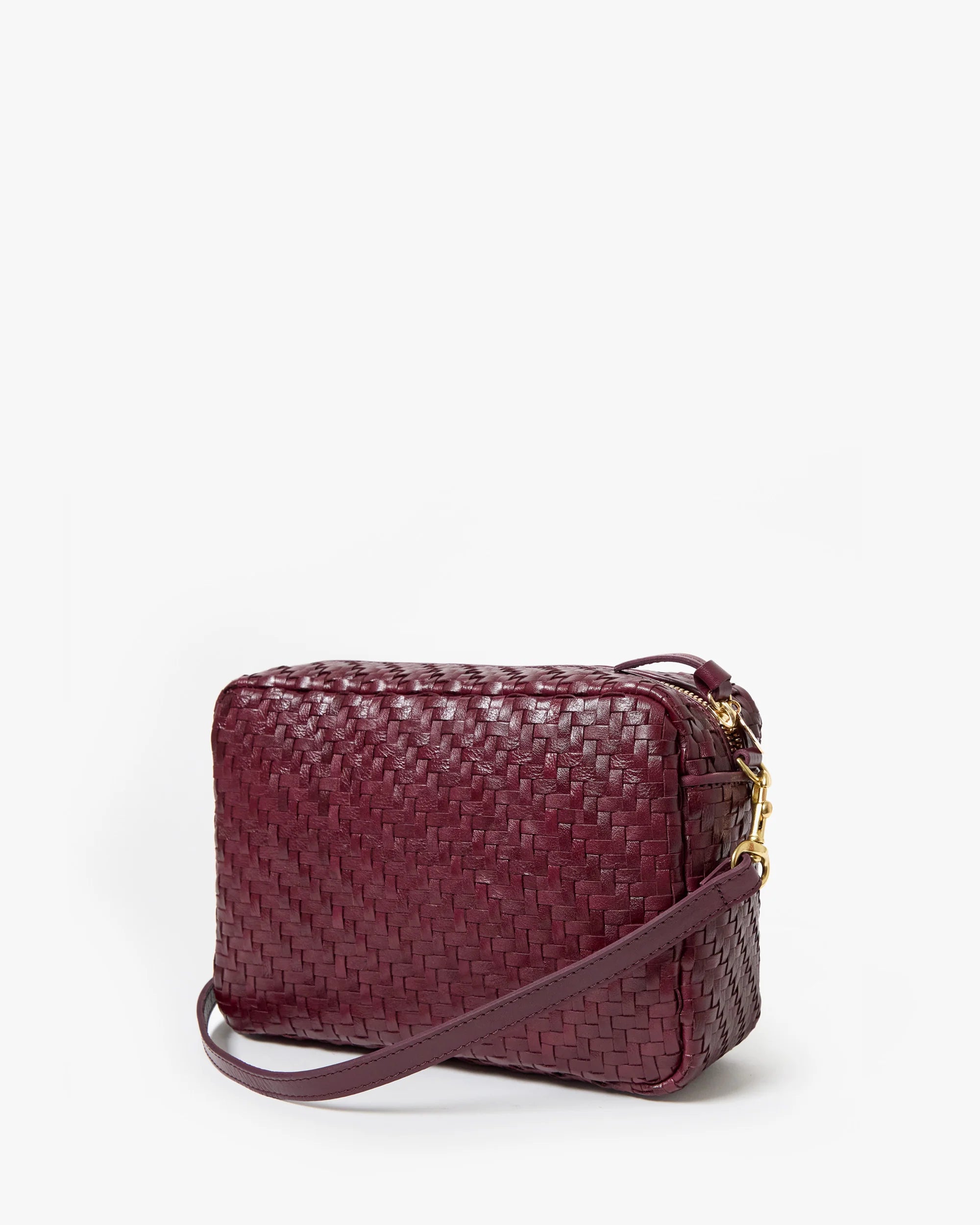 Marisol in Cassis Woven Zig Zag