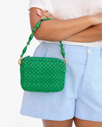 Shortie Strap in Emerald Sardine