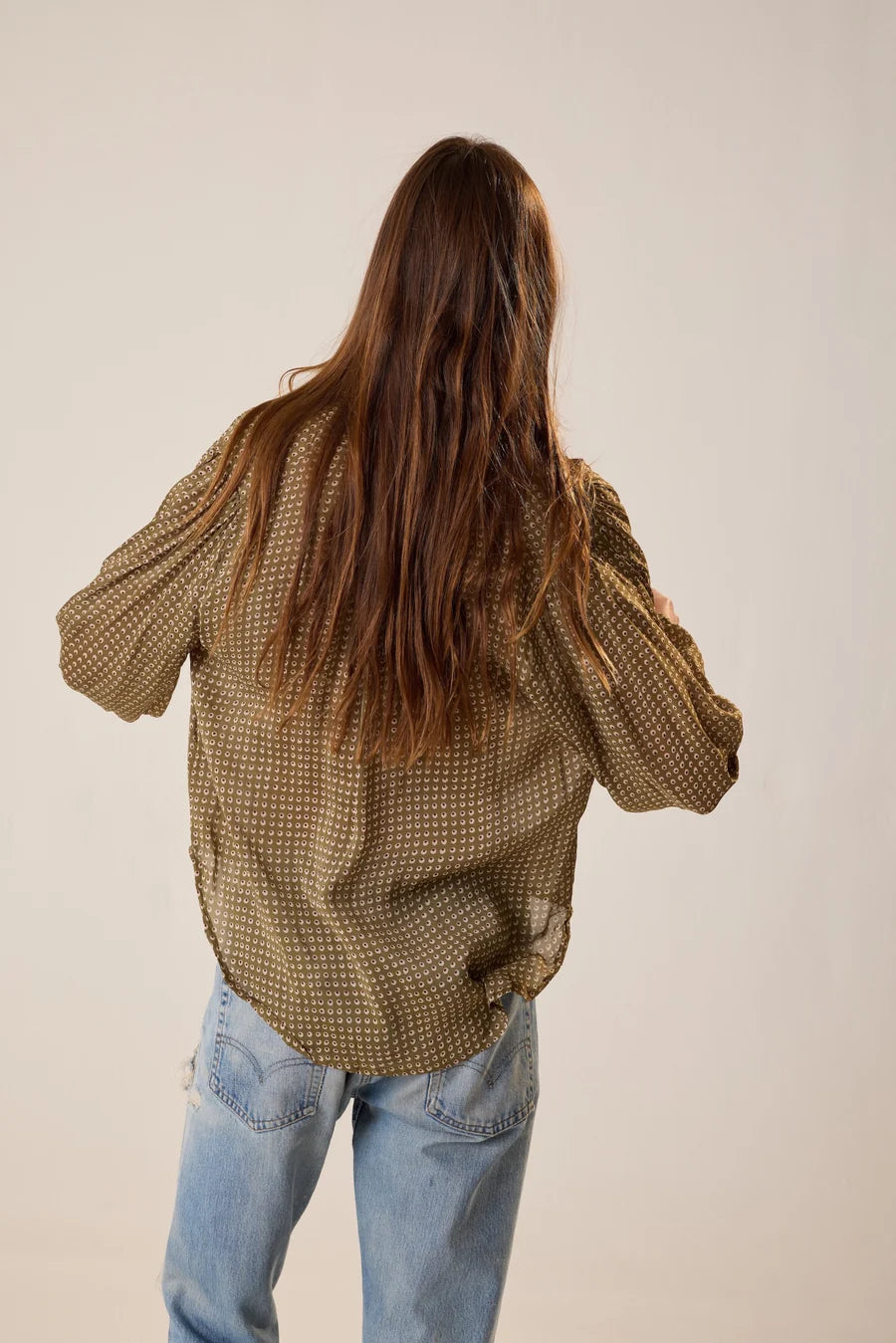 Tolan Shirt in Olive Martini