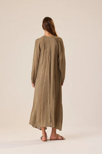 Fiore Maxi in Olive Martini
