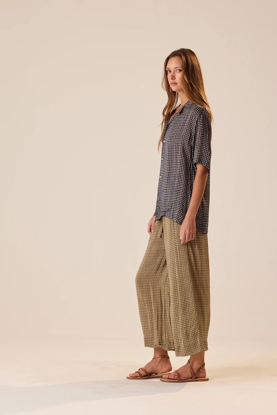 Lauren Pant in Olive Martini