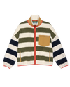 The Plush Terrain Full- Zip in Heritage Stripe